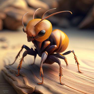 3D модель Pheidole nana (STL)